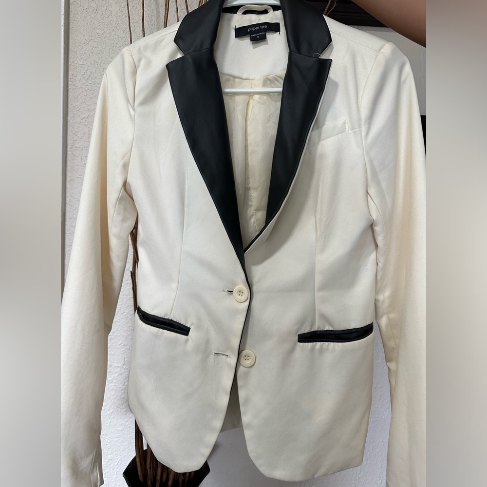 Paper Tee Blazer